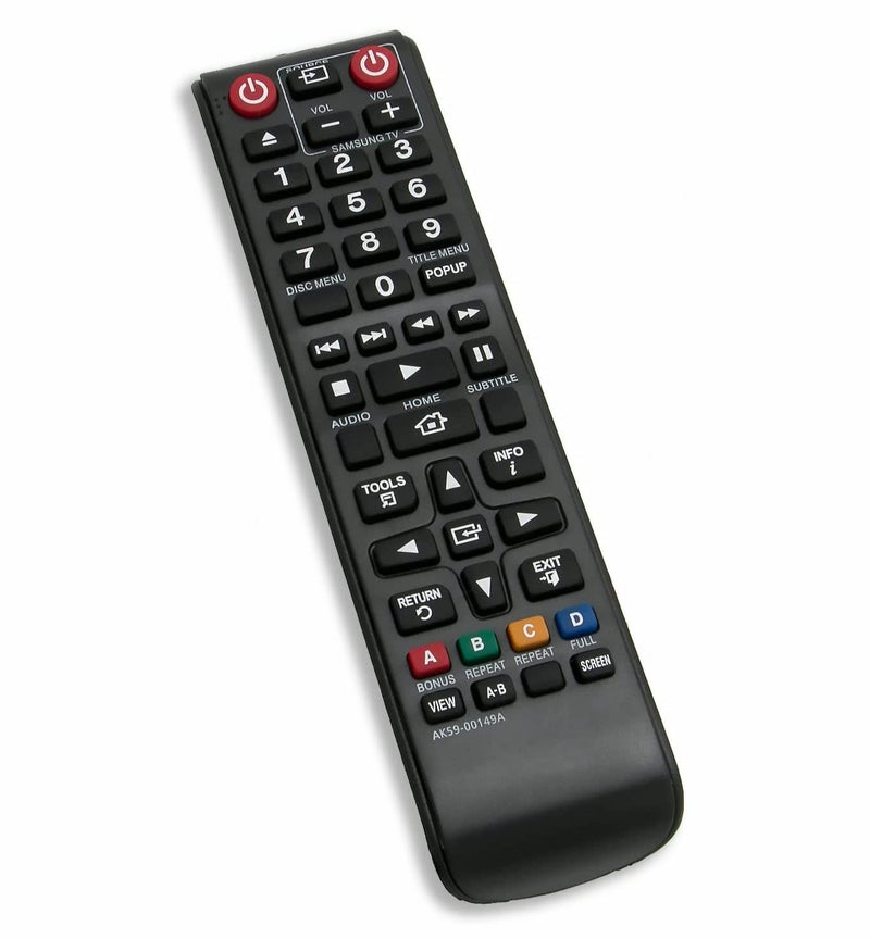 BOMAZ Replacement Remote Control for Samsung BD-J7500 BD-JM57/ZA BD-ES7000 BD-HM59C/ZA 3D Blu-ray Disc Player - Image 1
